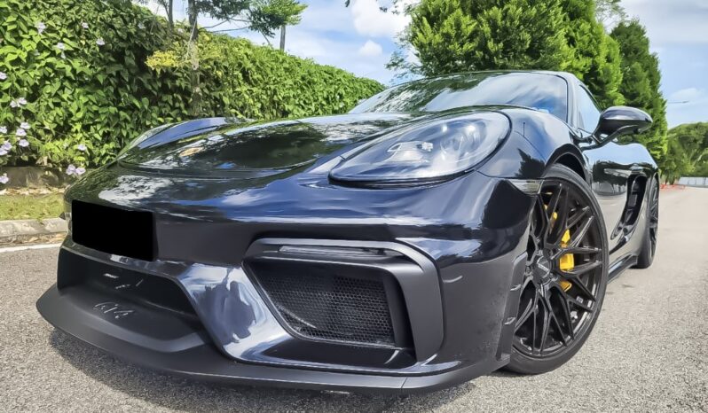 2017 Registered in 2023 PORSCHE 718 CAYMAN 2.0 T (A) Turbo PDK Dual Clutch Sport Coupe High Spec! Tip Top Condition! 1 Owner! Must Buy! full