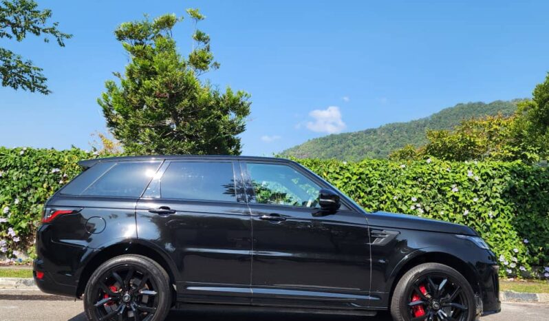 2019 Registered in 2021 LAND ROVER RANGE ROVER SPORT SVR 5.0 V8 SUPERCHARGED 8 SPEED (A) Top Range Model, New Facelift High Spec Version ! 1 Owner Must Buy! full