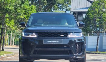 2019 Registered in 2021 LAND ROVER RANGE ROVER SPORT SVR 5.0 V8 SUPERCHARGED 8 SPEED (A) Top Range Model, New Facelift High Spec Version ! 1 Owner Must Buy! full