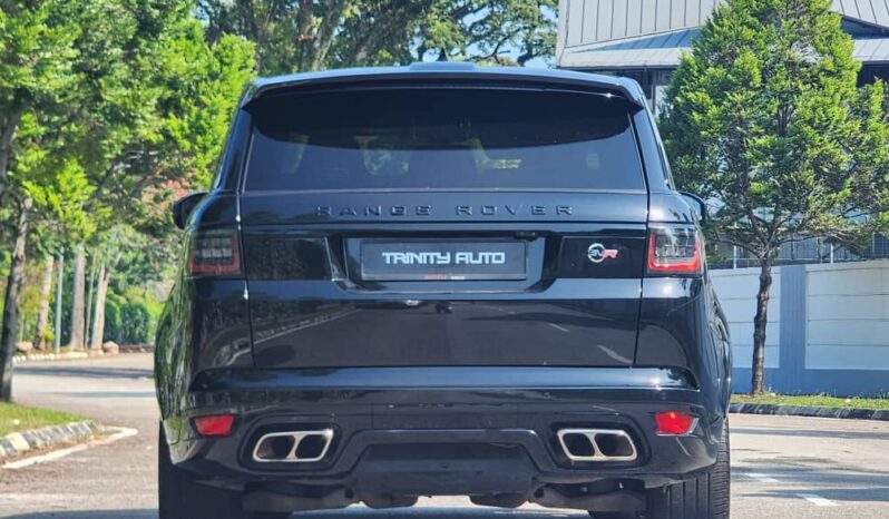 2019 Registered in 2021 LAND ROVER RANGE ROVER SPORT SVR 5.0 V8 SUPERCHARGED 8 SPEED (A) Top Range Model, New Facelift High Spec Version ! 1 Owner Must Buy! full