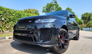 2019 Registered in 2021 LAND ROVER RANGE ROVER SPORT SVR 5.0 V8 SUPERCHARGED 8 SPEED (A) Top Range Model, New Facelift High Spec Version ! 1 Owner Must Buy! full