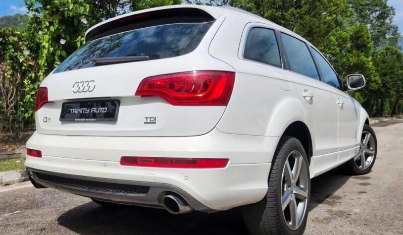 2011 Registered in 2013 AUDI Q7 3.0 V6 TDi (A) QUATTRO, SUV, 4WD, 7 Seater, New Facelift , S-Line High Spec Version! 1 Owner! Must Buy! full