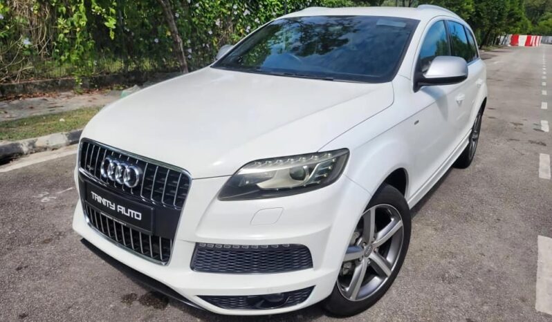2011 Registered in 2013 AUDI Q7 3.0 V6 TDi (A) QUATTRO, SUV, 4WD, 7 Seater, New Facelift , S-Line High Spec Version! 1 Owner! Must Buy! full
