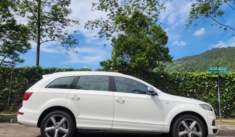 2011 Registered in 2013 AUDI Q7 3.0 V6 TDi (A) QUATTRO, SUV, 4WD, 7 Seater, New Facelift , S-Line High Spec Version! 1 Owner! Must Buy! full
