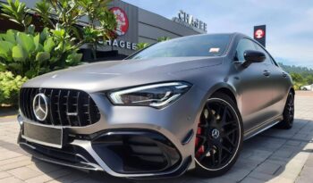 November 2021 MERCEDES-BENZ CLA45 S AMG 4MATIC+ Night Package II (A) C118 Speedshift DCT 8G Limited Edition Super High Spec! Local CBU Imported from GERMANY By Local MERCEDES-BENZ MALAYSIA! Must Buy! full