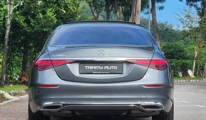 Registered In August 2024 MERCEDES-BENZ S580e (A) W223 LWB (Long Wheel Base) 9 G-Tronic High Spec! Local CKD By MERCEDES-BENZ MALAYSIA! 1 Very Careful VIP Owner! Must Buy! full